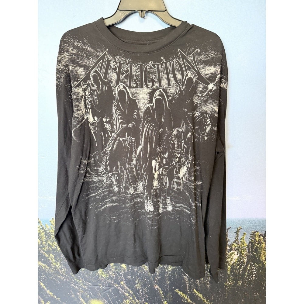 Affliction long sleeve t shirt Four Horsemen of the Apocalypse XXL